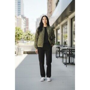 Disney Store Lion King Quilted Green Jacket for Adults Simba Size XS